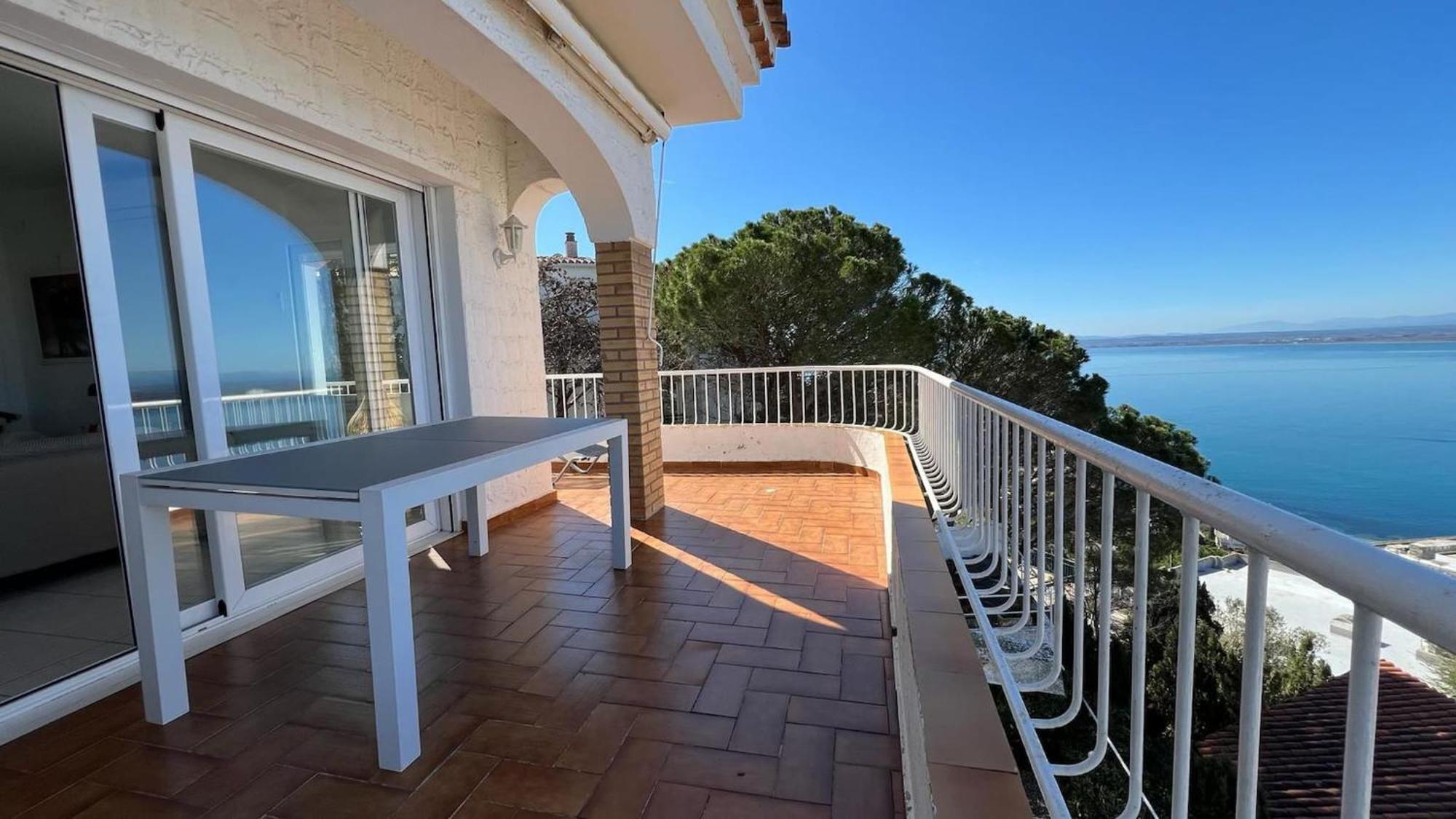Apartamento Precioso piso con vistas espectaculares del mar Rosas Exterior foto