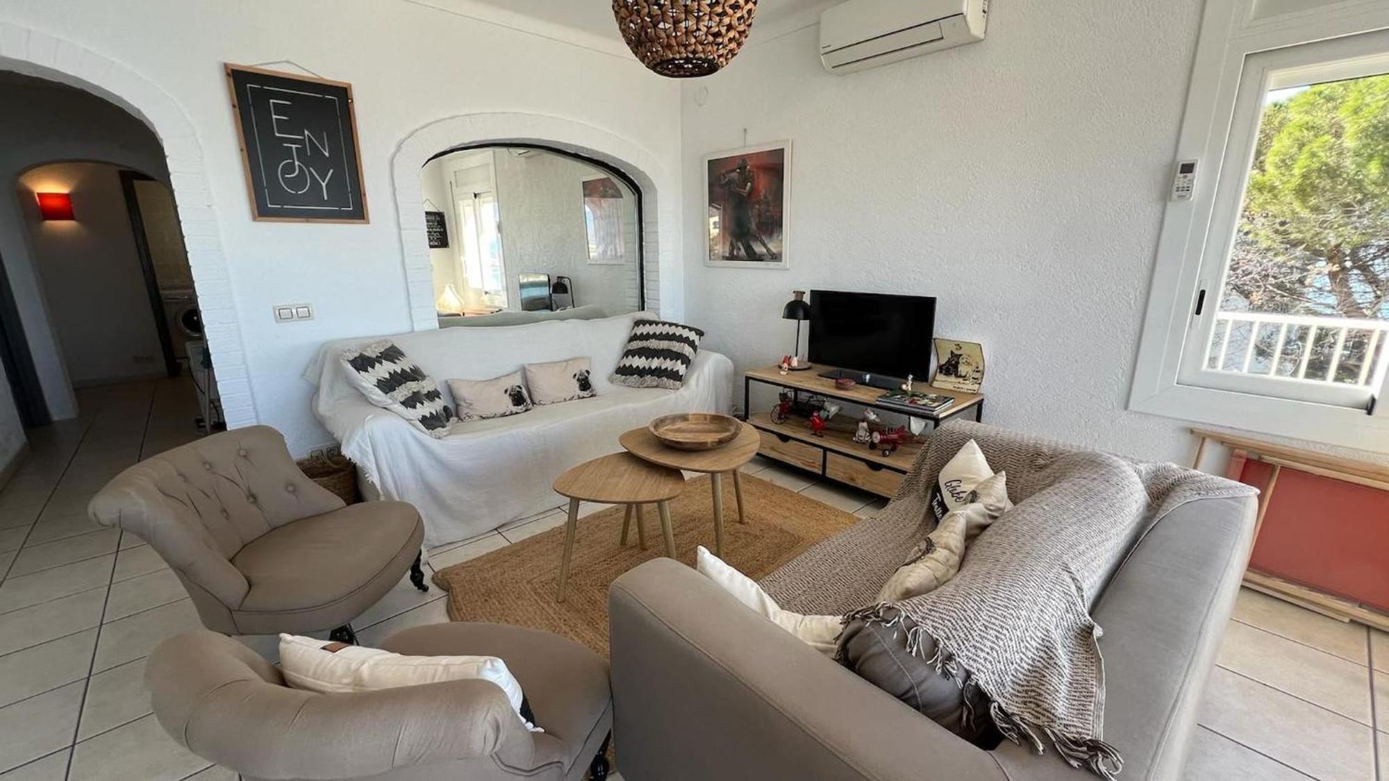 Apartamento Precioso piso con vistas espectaculares del mar Rosas Exterior foto